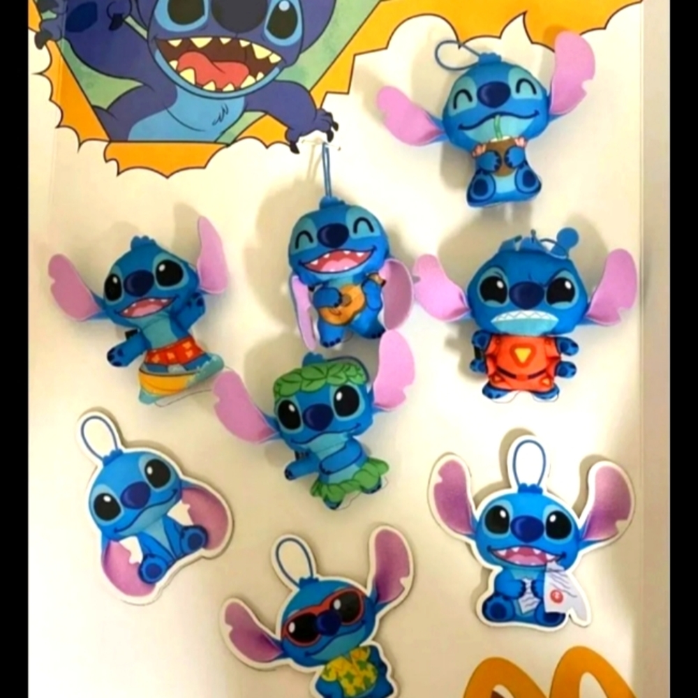 McDonald's stitch full set